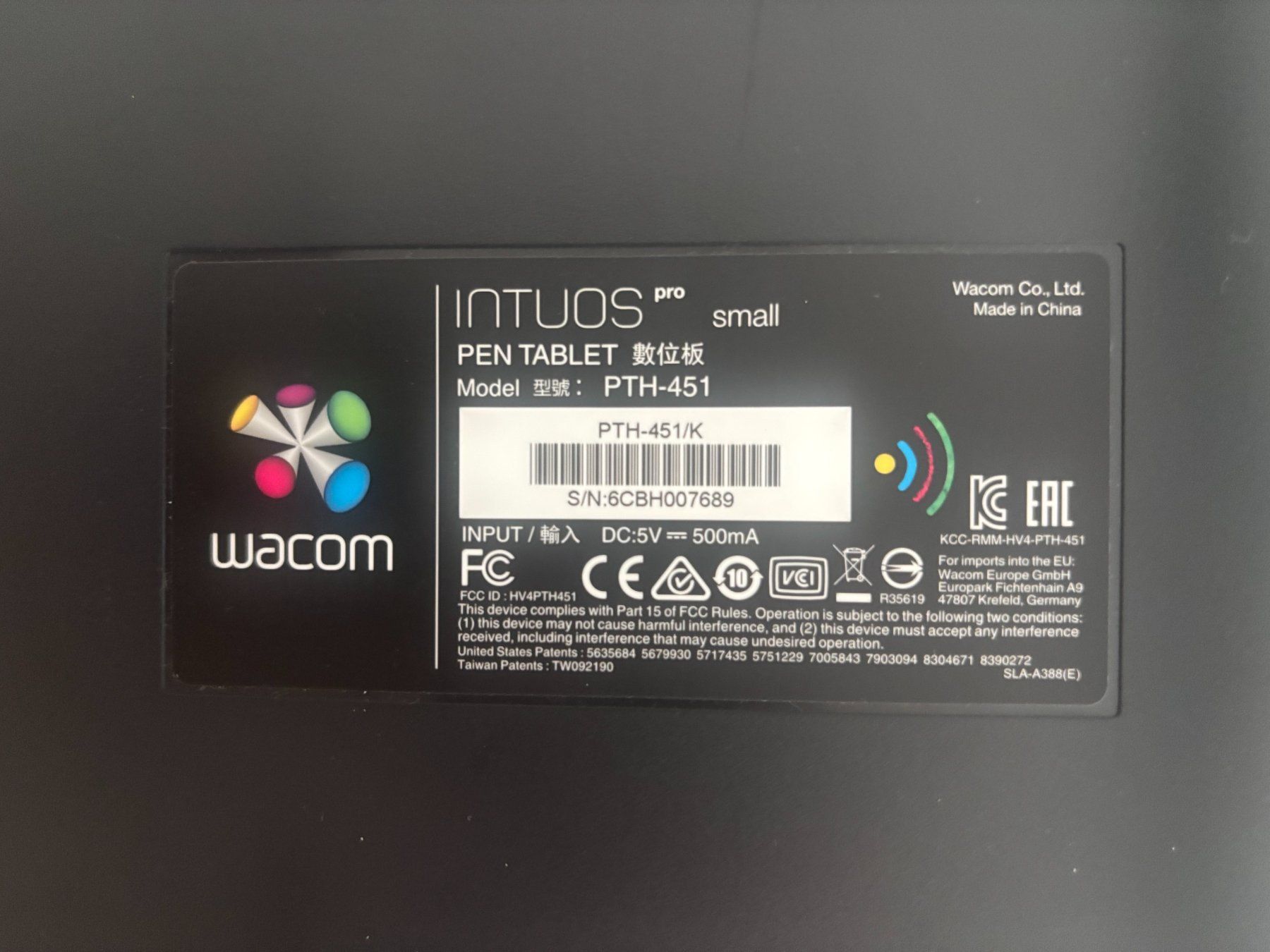 Wacom Tablet PC: Wacom Intuos Pro Grafiktablett – Nuovo (secondo la descrizione) da Bubikon venduto da indianer13 2