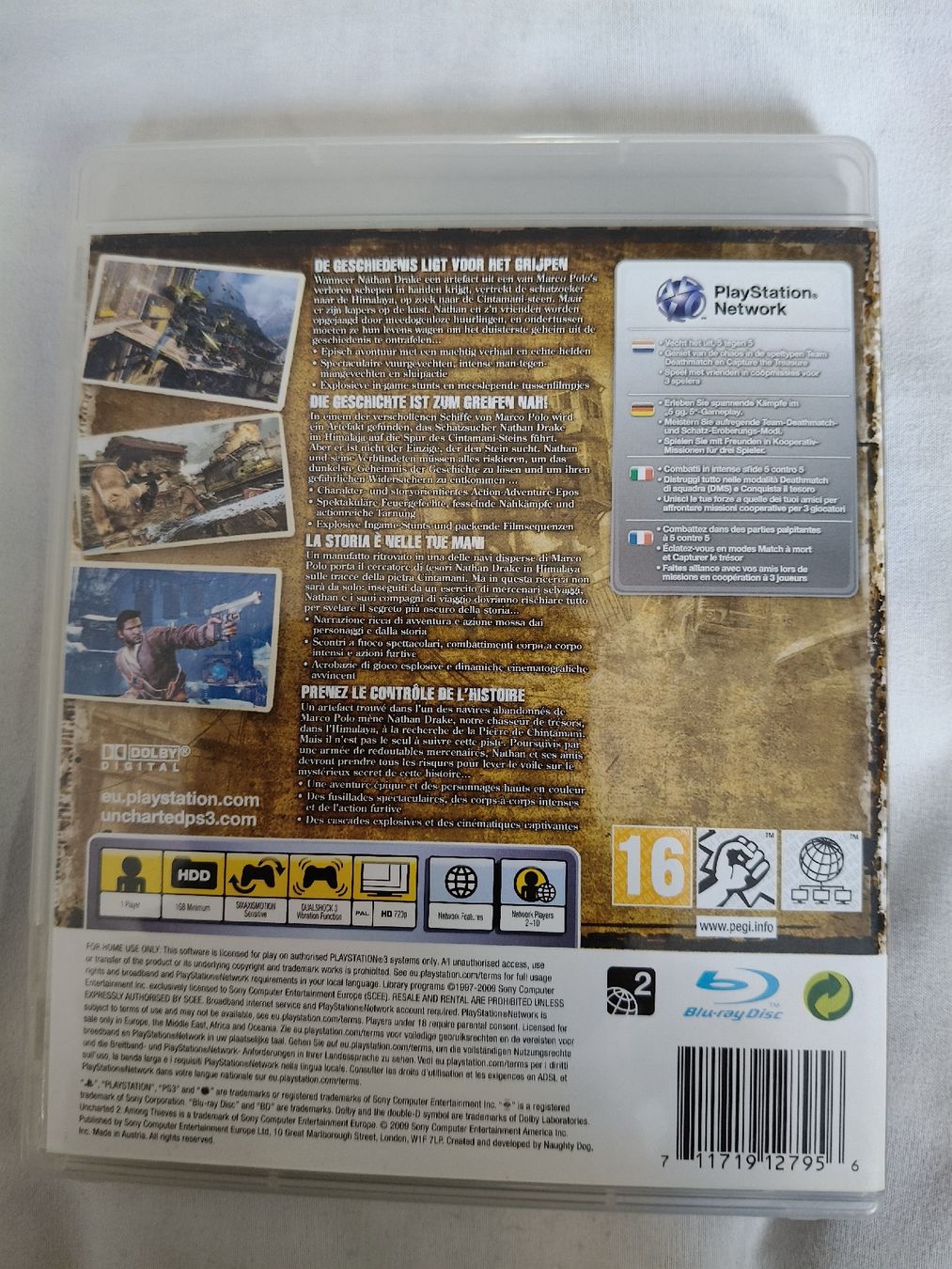 Sony Giochi: Uncharted 2: Among Thieves - PS3 – Usato da St. Gallen venduto da Ringa72 1