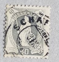 1274) 89B, Stehende Helvetia Vollstempel Kt 30