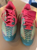 Fussballschuhe Adidas F50 blau pink Grösse 36.5 gebraucht