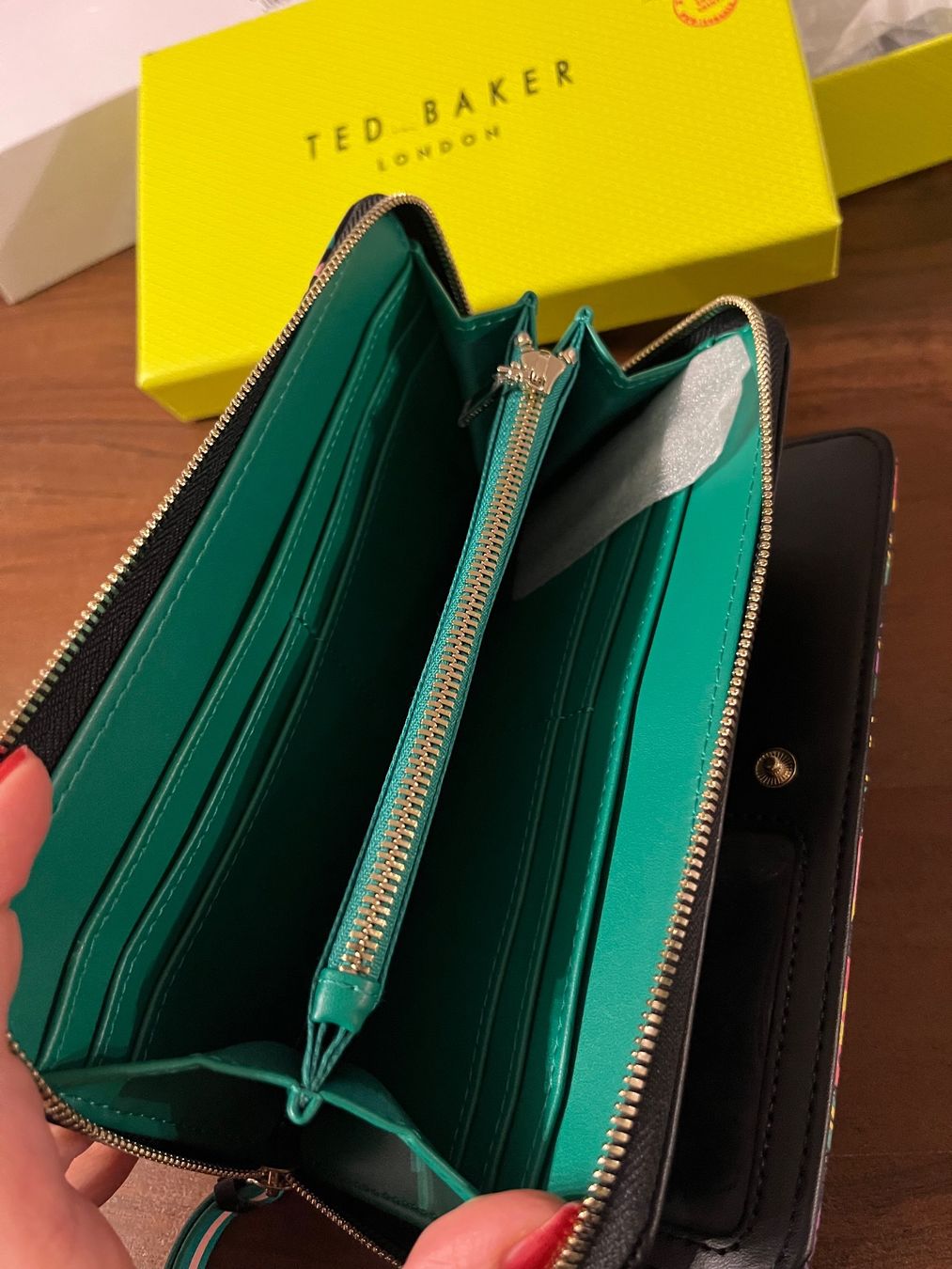 Ted Baker Portamonete: Ted Baker wallet purse new leather rare – Nuovo e nell'imballaggio originale da Bôle venduto da lau_wc66 3