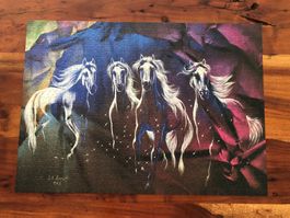 Adventskalender Puzzle, Magische Schimmelschatten in Höhle