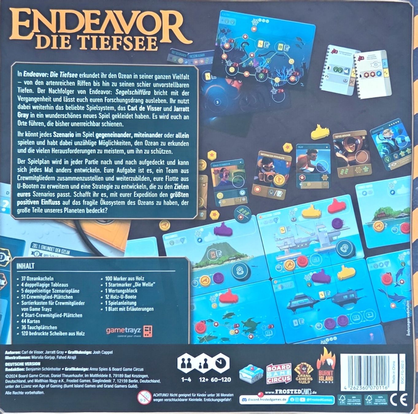 Spiele: Endeavor: Die Tiefsee – Gebraucht aus Goldau von Rrch 1
