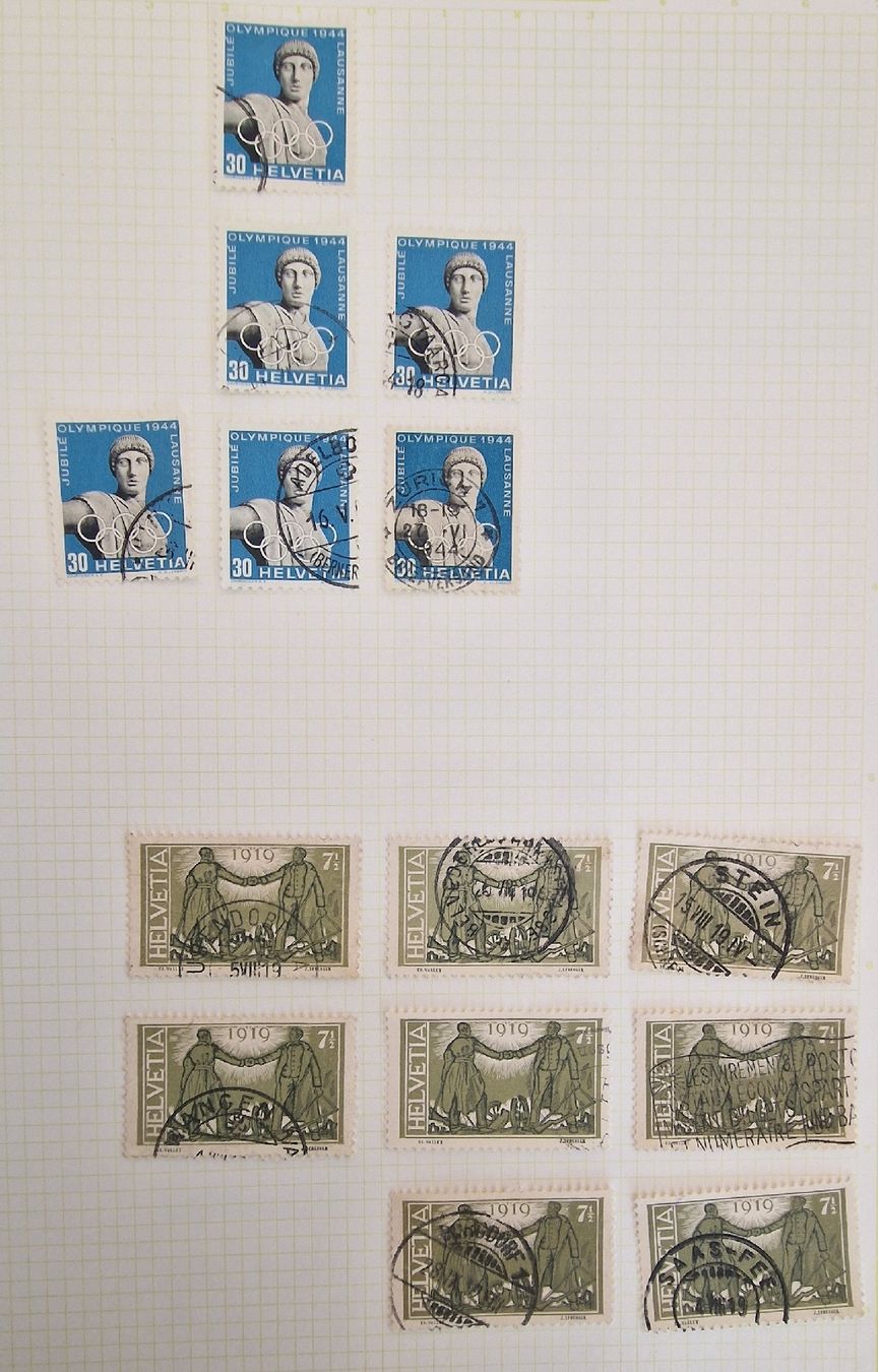 Tutti i francobolli: 🇨🇭Schweizer Briefmarken Sammlung – Usato da Stüsslingen venduto da dolphine_blue 1