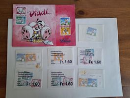 Original Diddl Briefmarken, Sondermarken der Schweizer Post