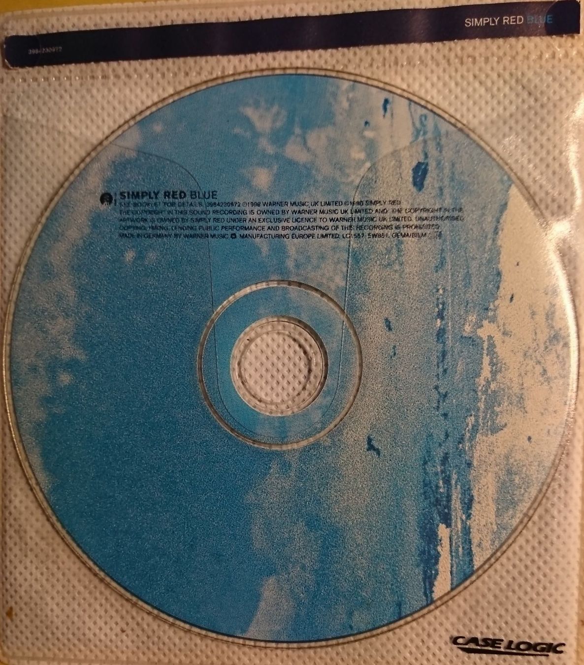 CD: SIMPLY RED Blue – Usato da Zürich venduto da Raz88 1