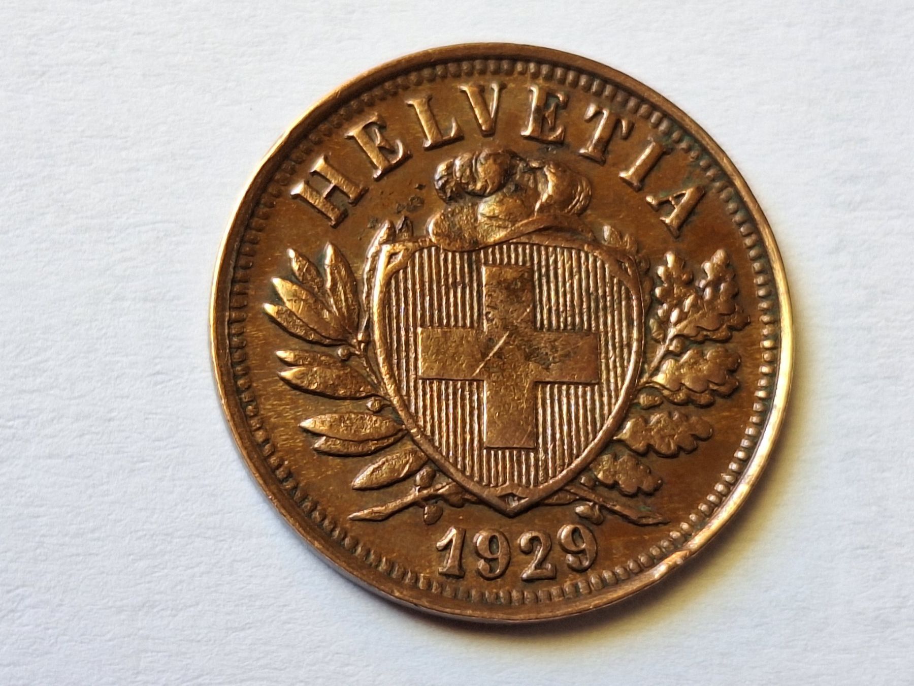 Tutti le monete: 2cts 1929 SS – Usato da Couvet venduto da zeze03