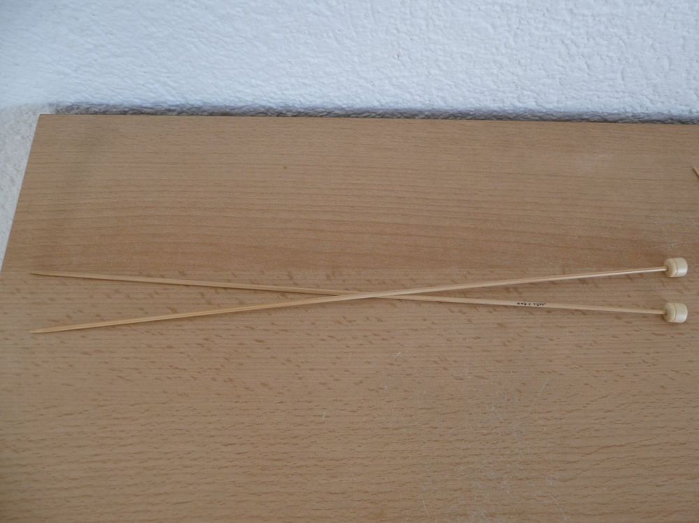 Stricknadeln aus BambusAiguilles à tricoter en bambou Kaufen auf Ricardo