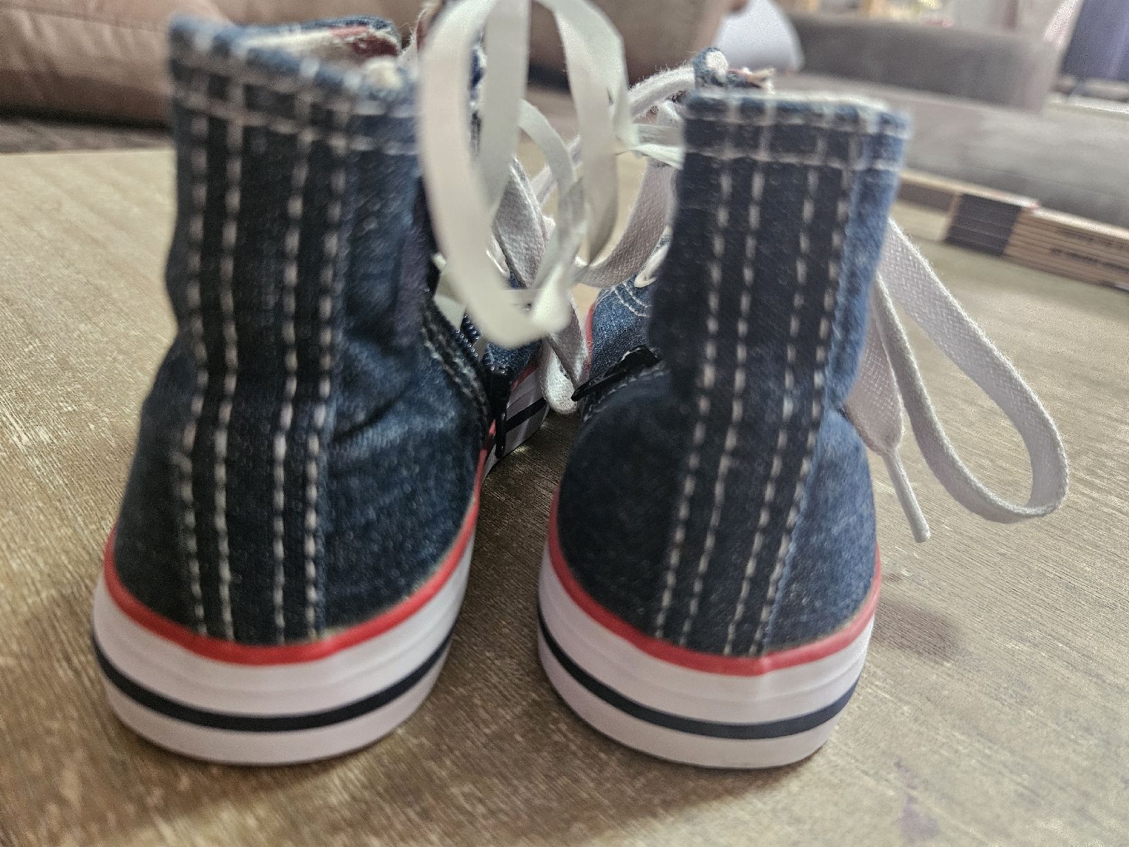 Scarpe per ragazzi: Denim Schuhe, Grösse 25 – Usato da Horw venduto da Zedy01 4