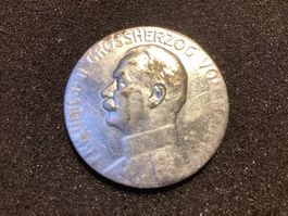 Medaille "FRIEDRICH II GROSSHERZOG VON BADEN“ Für Verdienst
