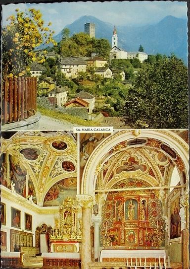 Cartoline postali: STA. MARIA Calanca – Nuovo (secondo la descrizione) da Jona venduto da philajona