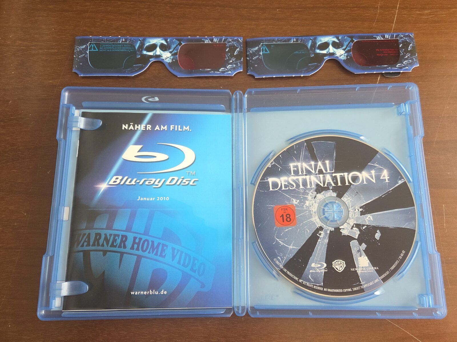 Alle DVDs: Final Destination 4 – Blu-ray 2D + 3D mit 2 Brillen – Gebraucht aus Zürich von ant_m569 2