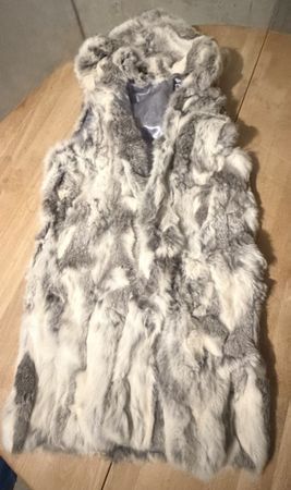Gilet en lapin 
