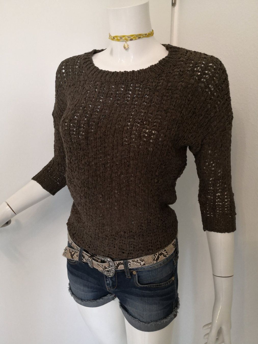 Mango Maglioni & Felpe: 🤩MANGO STRICK PULLOVER OLIVGRÜN NEU & D&G P. – Nuovo (secondo la descrizione) da Olten venduto da Naja-Twins-Twins 6