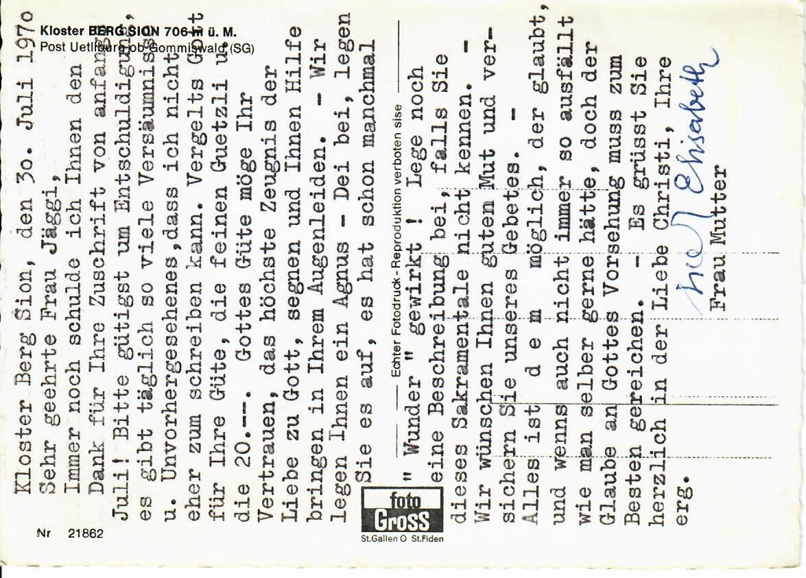 Cartes postales: Gommiswald – D'occasion à Hochdorf par Ziegel-16 1