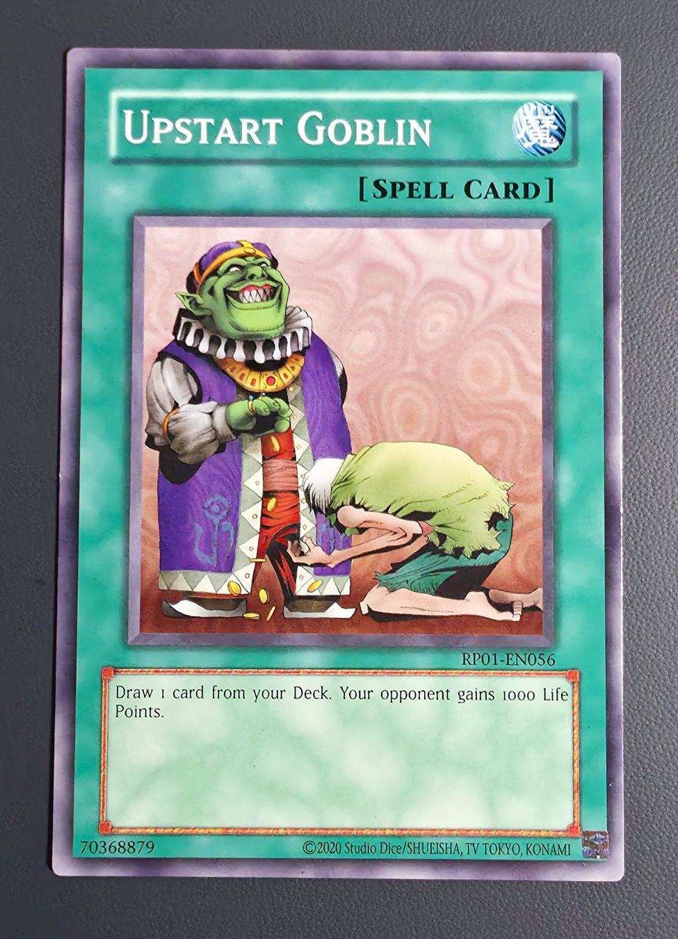 Yugioh Carte collezionabili: Upstart Goblin, RP01, Yu-Gi-Oh! – Nuovo (secondo la descrizione) da Zürich venduto da StickerPatron
