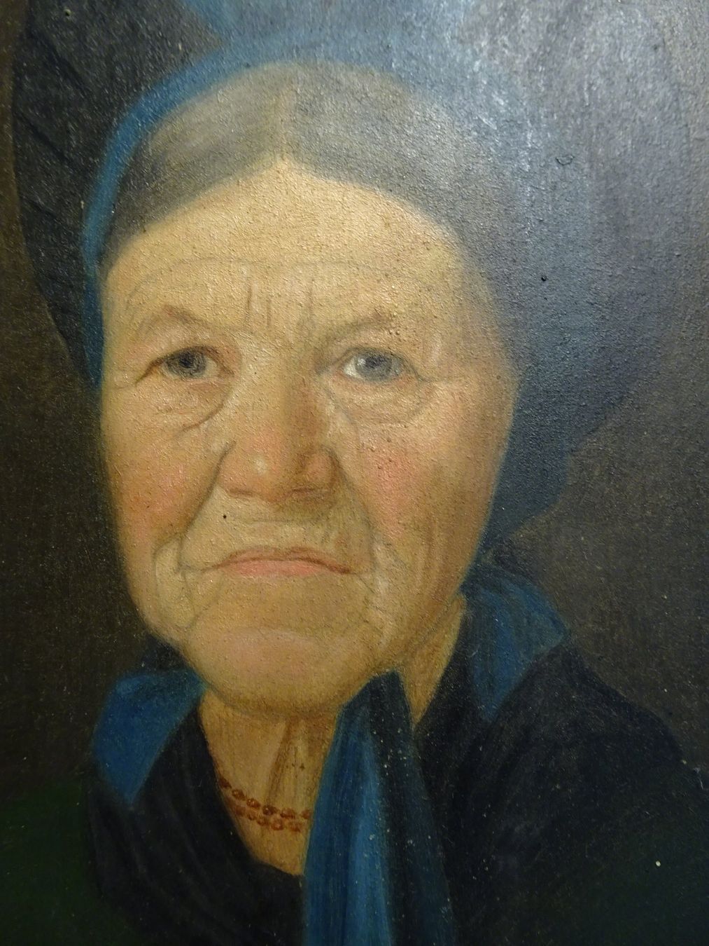 Dipinti: Josef Reichlin Flums 1879 Portrait – Usato da Siebnen venduto da niki61 9