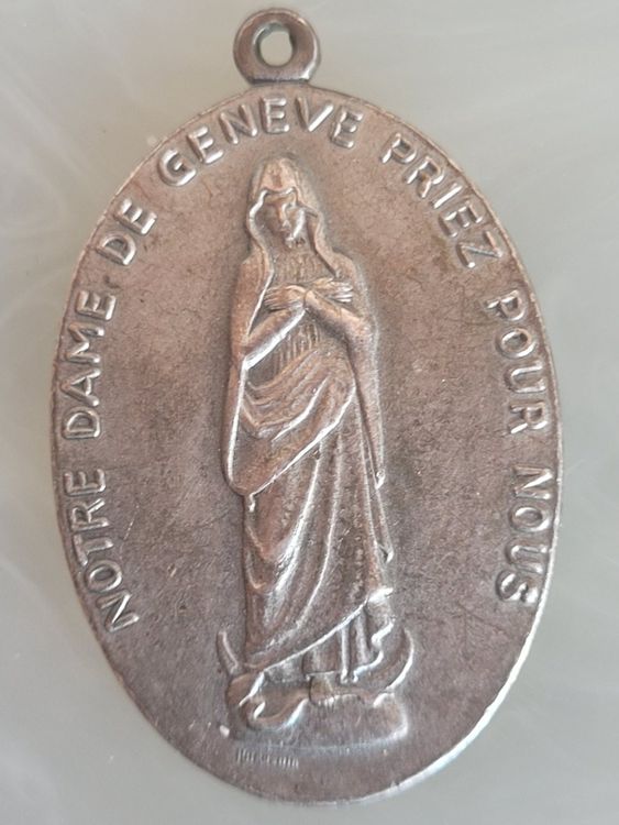 Colgante de Plata Religioso - REF10942JA