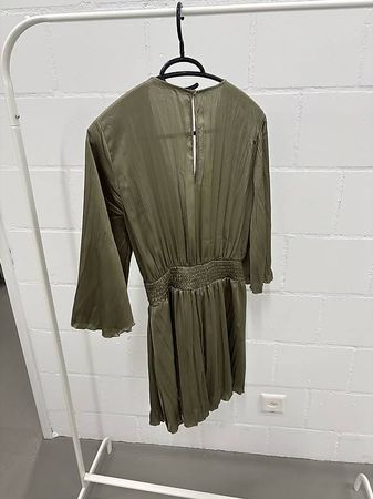 Zara Kleid, Khaki, Gr. M, Herbst-Look, Top Zustand!