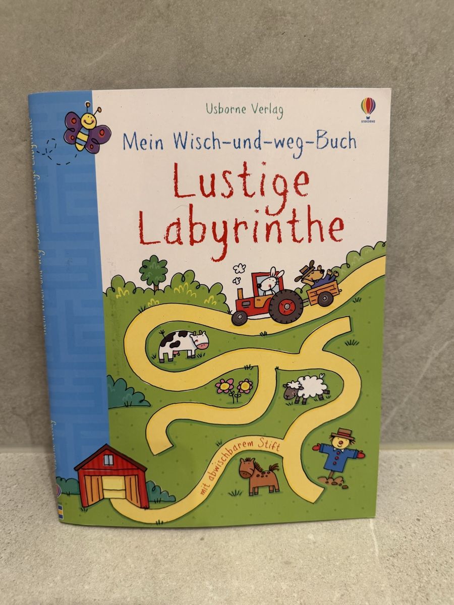 Bücher: 2 Usborne Wisch-und-weg Bücher – Gebraucht aus Waldstatt von Mrx0 2