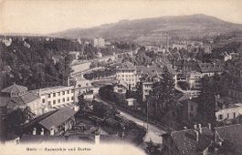 AK Bern BE ("Aareziehle und Gurten"), ungelaufen