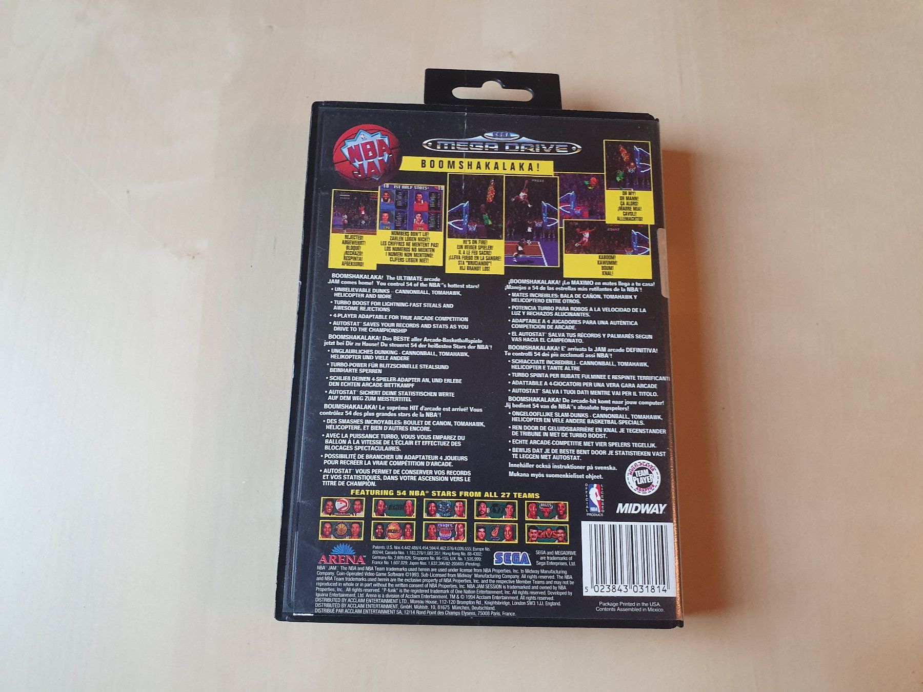 Sega Giochi: NBA Jam – Usato da Stansstad venduto da collectorsshop 1