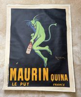 Affiche ancienne Cappiello, Maurin Quina Le Puy , 1906