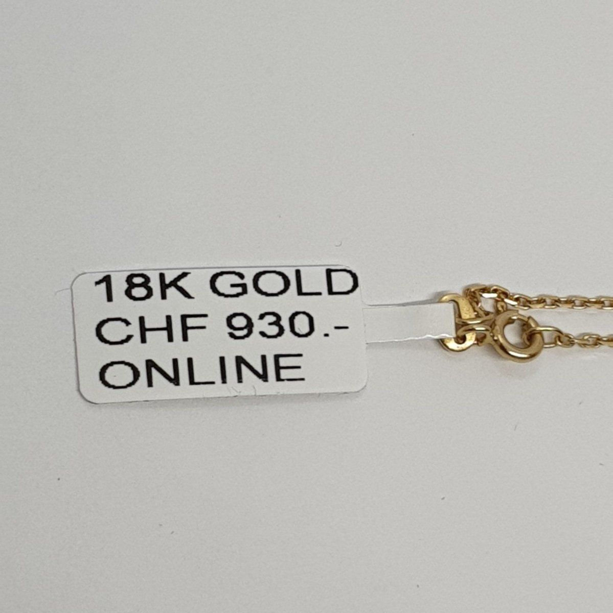 Catenine: Echt 18K Gold - Kreuz Collier – Usato da Luzern venduto da Goldhaus-Luzern 3