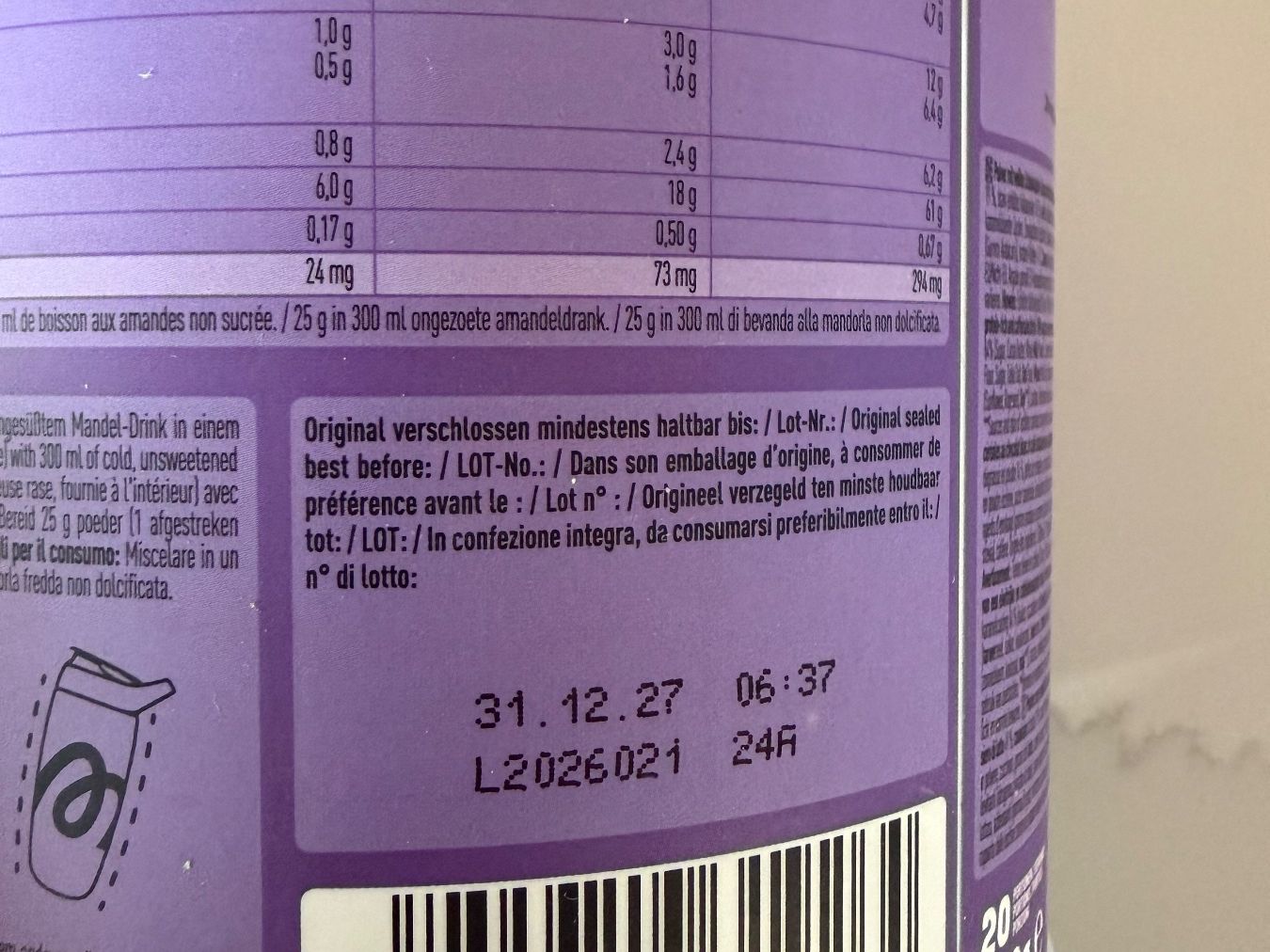 More Nutrition Lebensmittel & Spezialitäten: more salted caramel brownie – Gebraucht aus Zürich von lar_cn2l 1