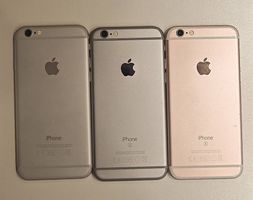 3 Alte Iphones (2x Iphone 6s, 1x Iphone 6)