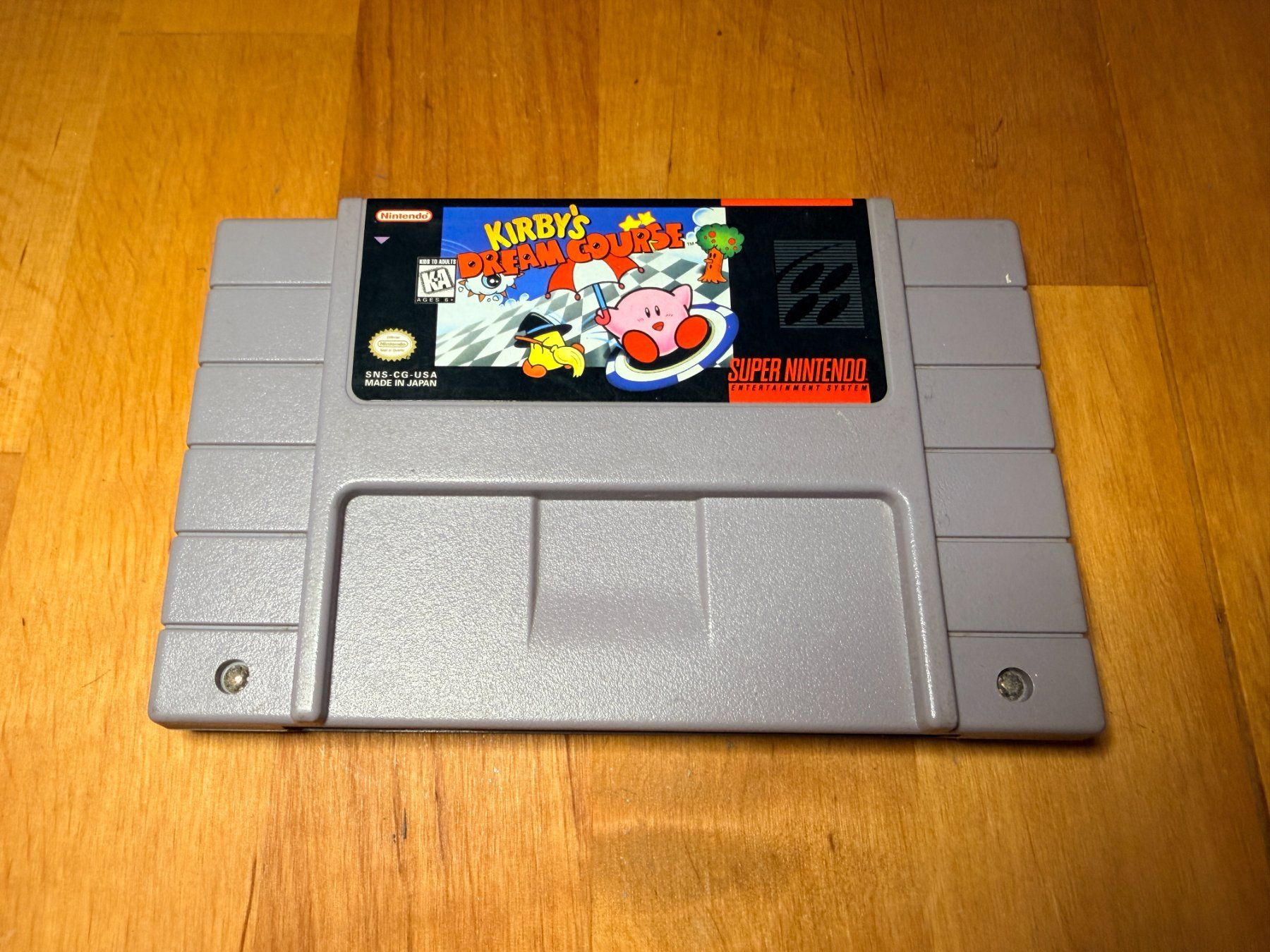 Nintendo Spiele: Jeu SNES US loose: Kirby's Dream Course – Gebraucht aus Bellevue von LarsUlrich01