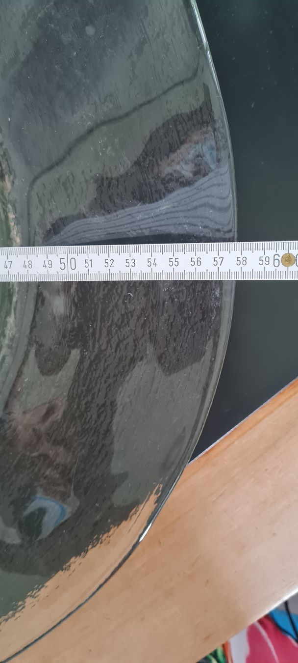 Glasi Hergiswil Schalen: Hergiswiler Glasschale,D 57 cm – Gebraucht aus Oetwil am See von Roessli2003 1