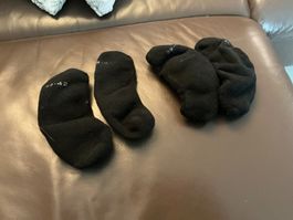 Schwarze Scholl Sneaker Socken, Gr. 39-42,