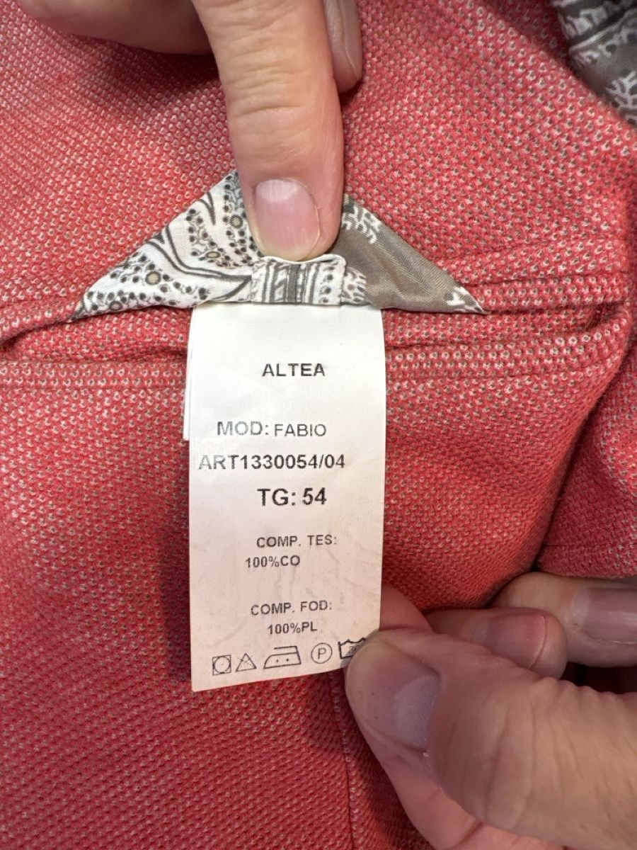 Giacche: Sakko ALTEA FABIO Grösse 54 rot – Usato da Winterthur venduto da Winti_Baer 6