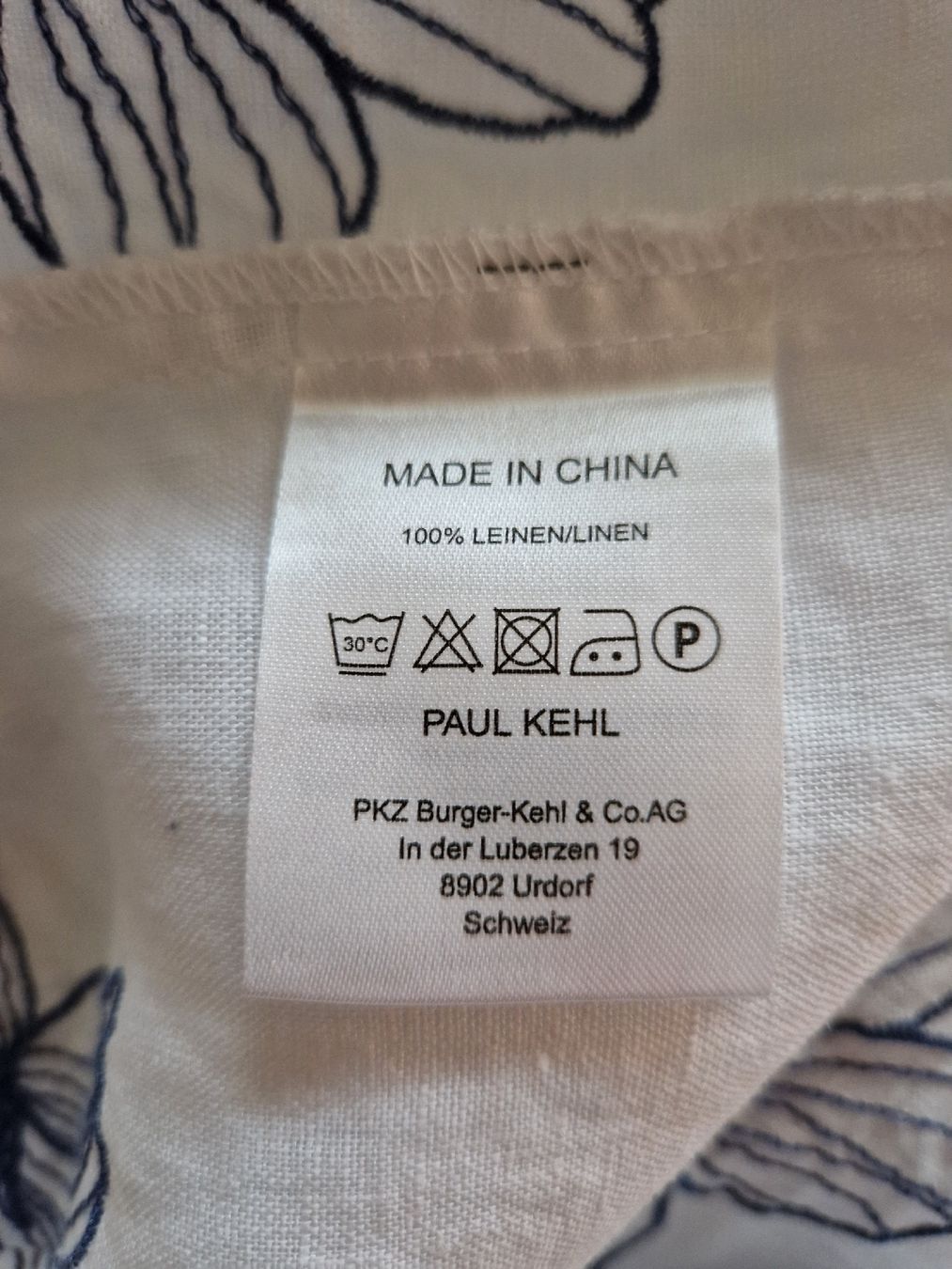 Paul Kehl Camicette: Leinenbluse von Paul Kehl Gr. 36 – Usato da Kloten venduto da somsing 3