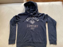 Dunkelblauer HOLLISTER Hoodie Gr. S