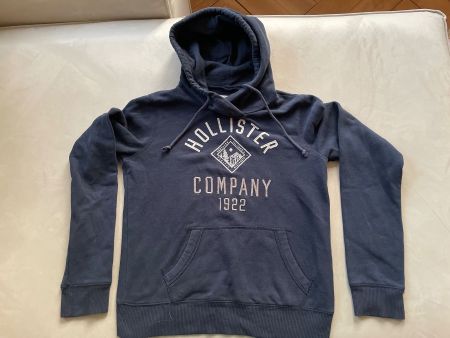 Dunkelblauer HOLLISTER Hoodie Gr. S