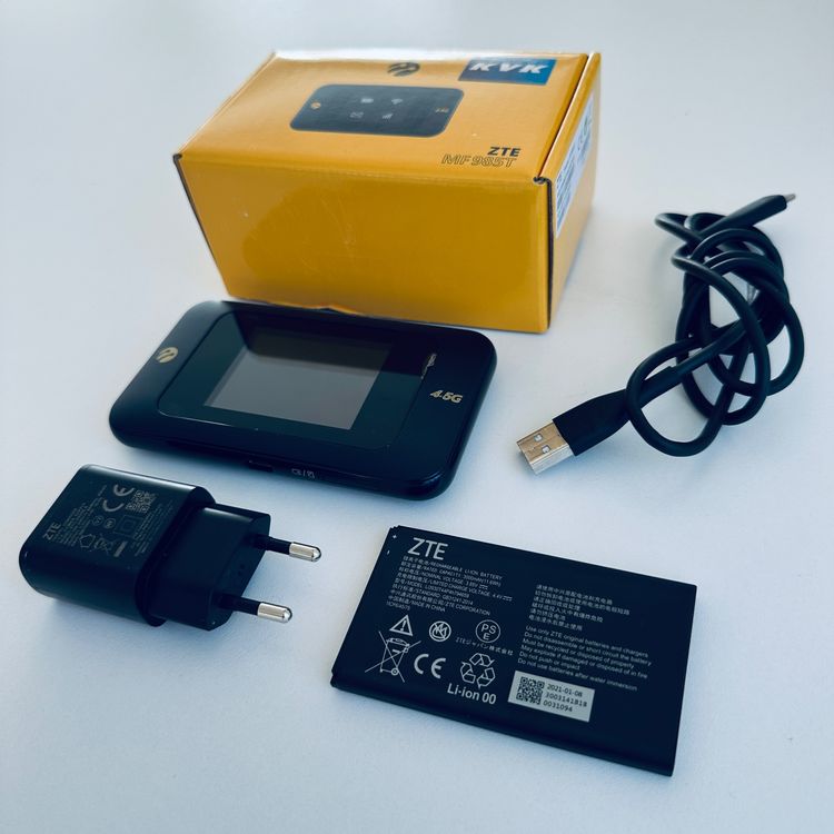 Mobiler WLAN Hotspot ZTE Router MF985T Sim Frei (Neu (gemäss ...