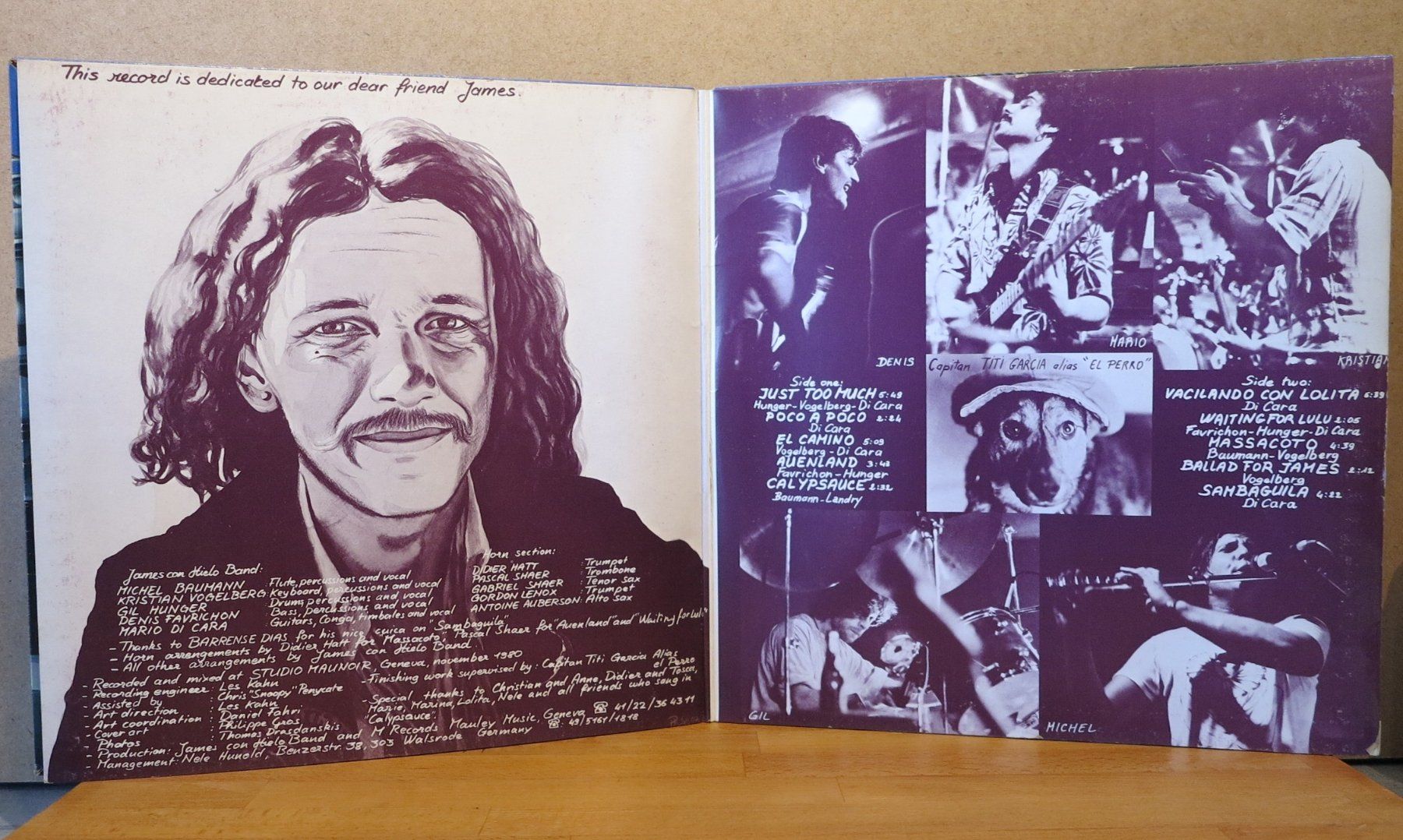 Dischi in vinile: James con Hielo Band - LP – Usato da Zürich venduto da Naim60 2
