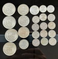 Silbermünzen Schweiz Set gemäss Bild (5 Franken,2 Franken..)