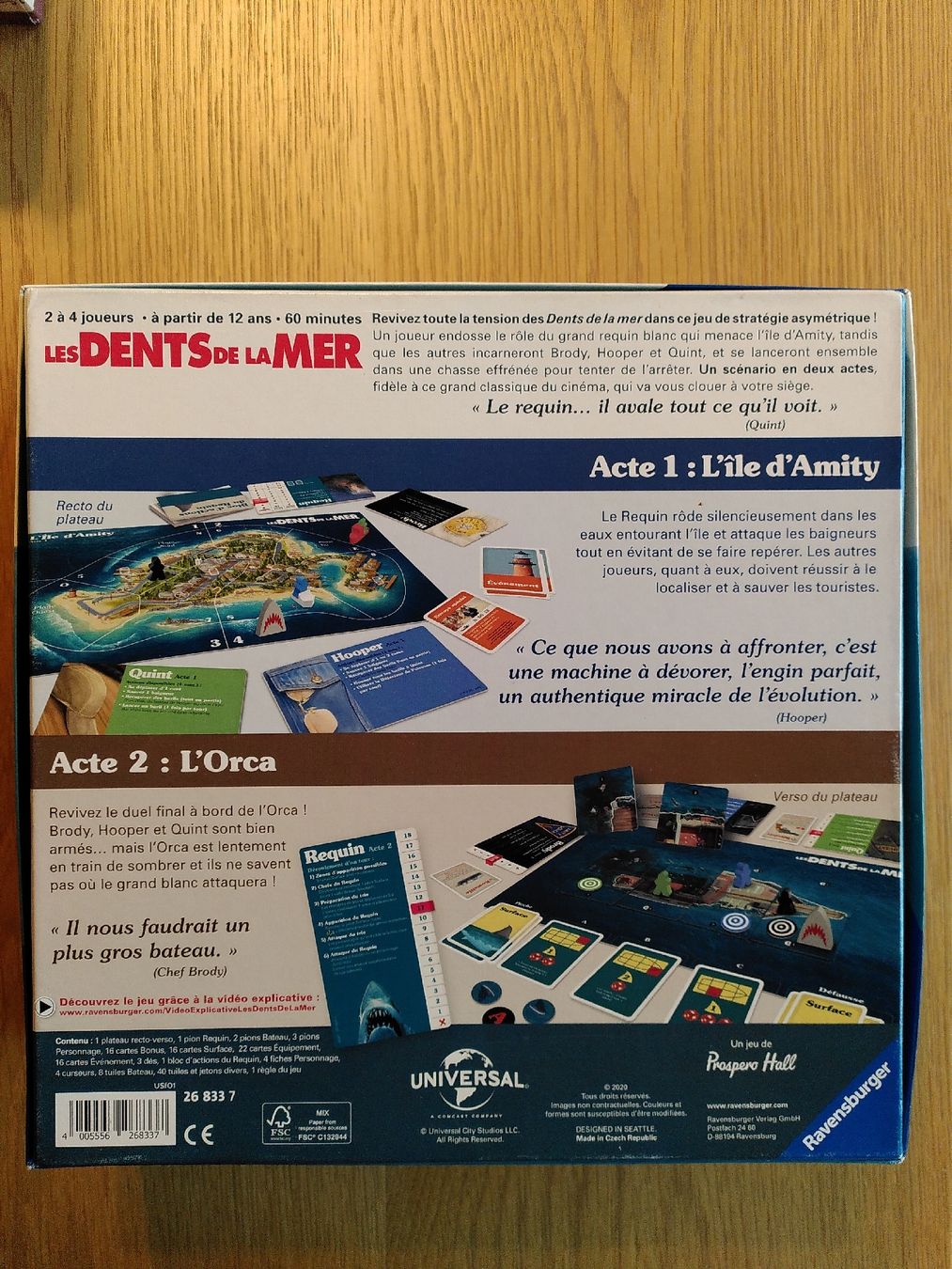 Ravensburger Giochi: Les Dents de la Mer – Usato da Zürich venduto da aurelie.99 1