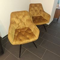 Esszimmerstühle drehbar 2 Stk