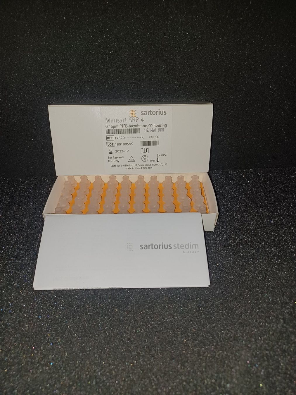 Sanitari: Sartorius Minisart SRP4 Spritzenvorsatzfilter, 0.45 – Usato da Schupfart venduto da philippb06