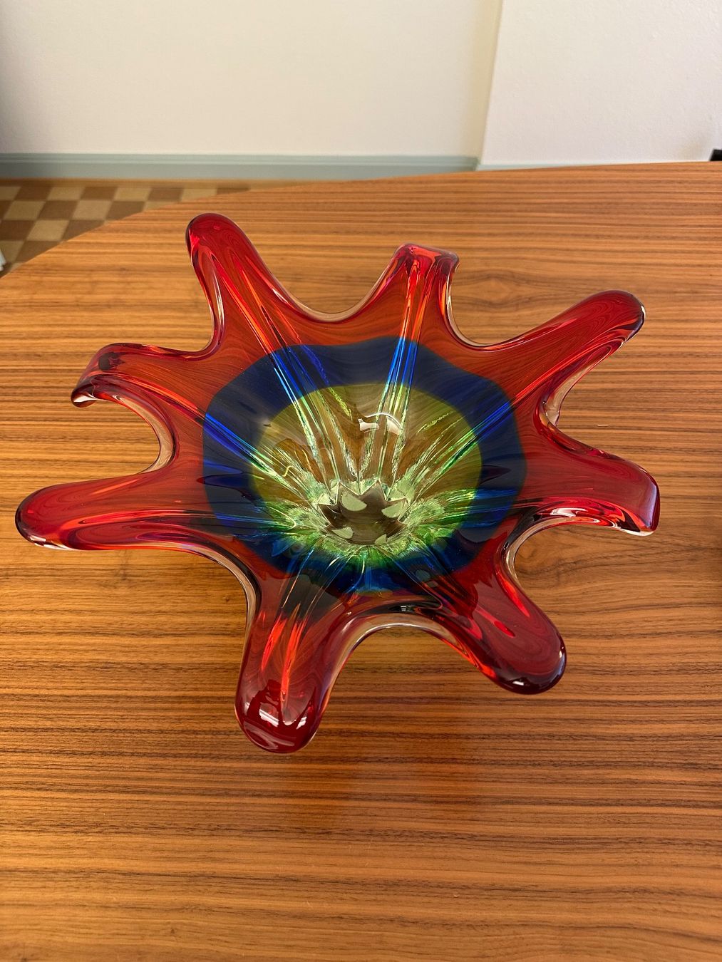 Murano Bicchieri: Sternschale aus Murano-Glas – Usato da Basel venduto da Pulcinella34 2
