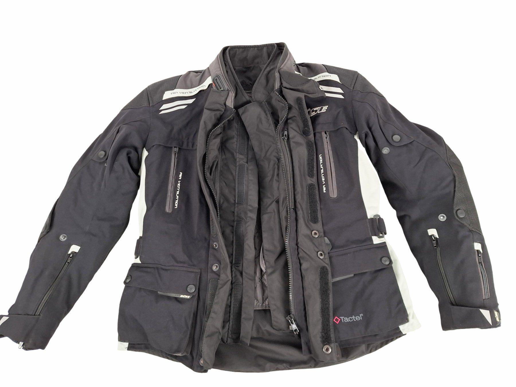 Giacche: BÜSE Schwarz/Hellgrau Motorradjacke Grösse M/50 – Usato da Breitenbach venduto da Restwert_Breitenbach 4