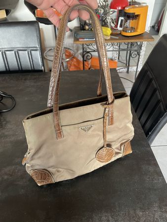 Sac à Main Prada Nylon Cuir