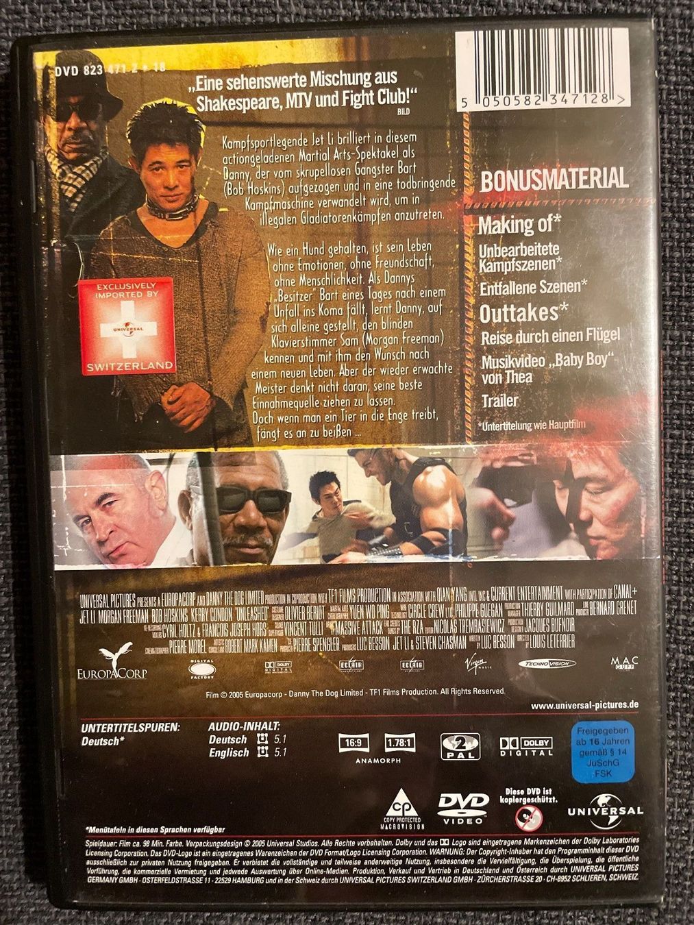 Tutti i DVDs: [DVD] Unleashed - Entfesselt (2005) – Usato da Frasnacht venduto da GracyStore 1