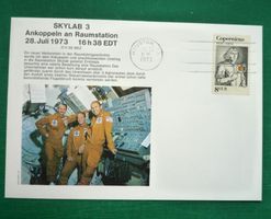 SKYLAB 3, Ankoppeln an Raumstation, 28.07.1973 (Astroph.37)