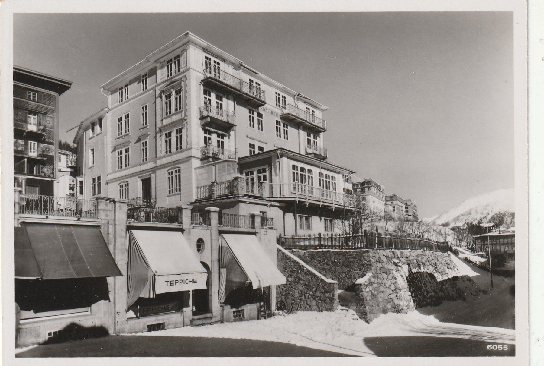 Cartoline postali: St. Moritz Hotel Badrutt – Usato da Rorschacherberg venduto da fratovi2