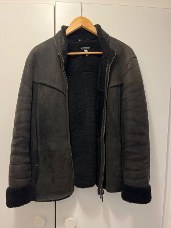 Armani Jeans Wildlederjacke // Grösse: XL/54